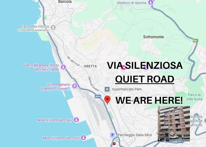 Διαμέρισμα Perfect For Centre And Miramare Τεργέστη